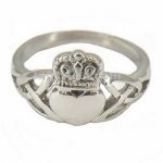 FSR11W27  Infinity  Claddagh Friendship Ring 