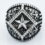 FSR14W62 five-pointed star ring